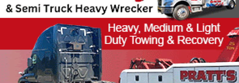 Pratt’s Towing & Semi Truck Heavy Wrecker